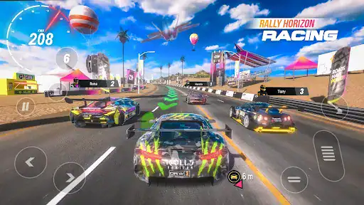 رالی هورایزن Rally Horizon - اسکرین‌شات 1