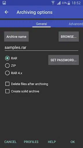 وینرار RAR - اسکرین‌شات 4