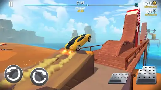 بدلکاری حرفه ای Stunt Car Extreme - اسکرین‌شات 1