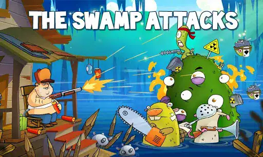 حمله مرداب 1 Swamp Attack - اسکرین‌شات 1
