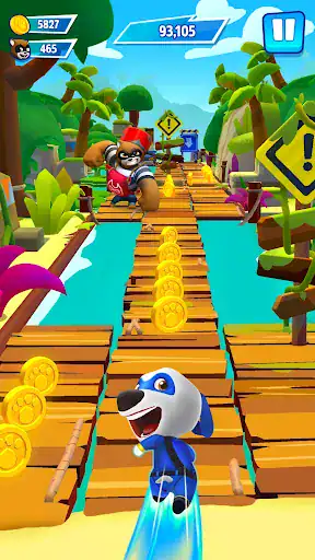 دوندگی تام سخنگو Talking Tom Hero Dash - اسکرین‌شات 20