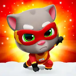 دوندگی تام سخنگو Talking Tom Hero Dash