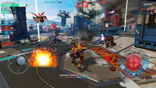 نبرد رباتها War Robots - اسکرین‌شات 16