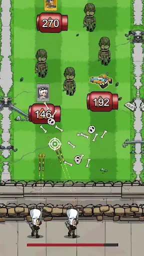 جنگ زامبی ها Zombie War - اسکرین‌شات 16