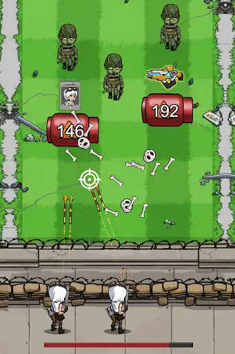 جنگ زامبی ها Zombie War - اسکرین‌شات 9