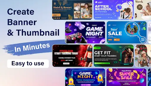 بنر میکر Banner Maker - اسکرین‌شات 1