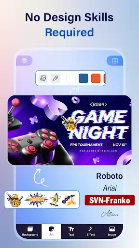 بنر میکر Banner Maker - اسکرین‌شات 3