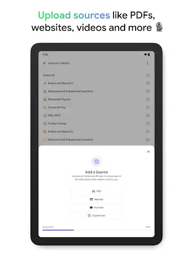 نوت بوک ال ام Google NotebookLM - اسکرین‌شات 9