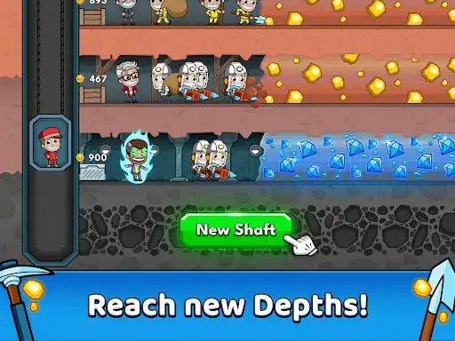 معدن دار Idle Miner Tycoon - اسکرین‌شات 11