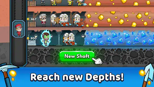 معدن دار Idle Miner Tycoon - اسکرین‌شات 3