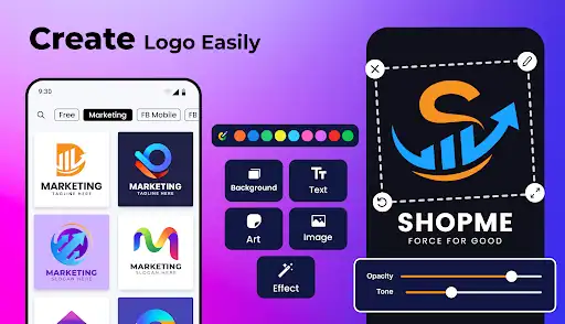 لوگو میکر Logo Maker - اسکرین‌شات 1