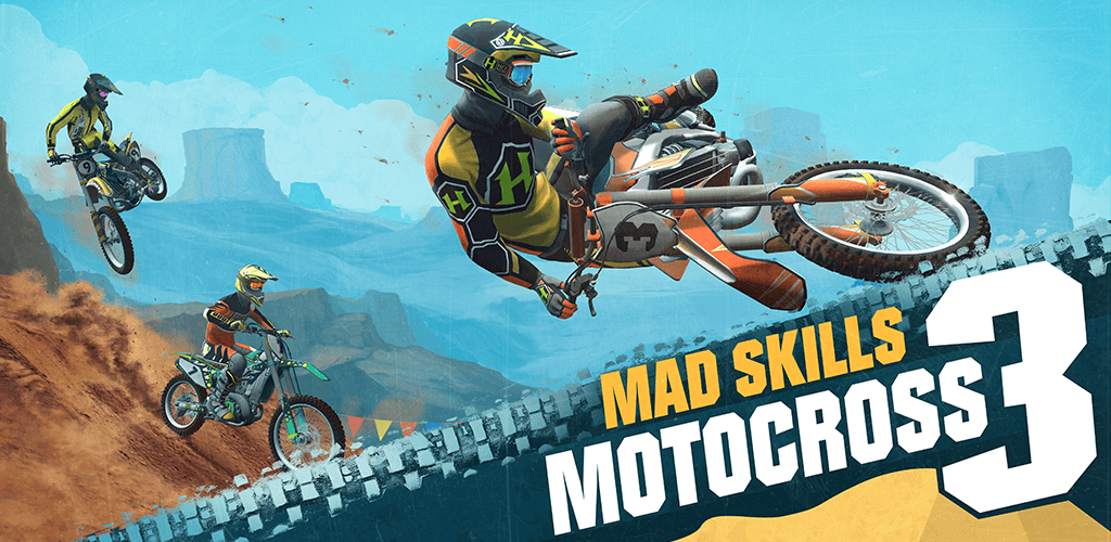 موتور کراس Mad Skills Motocross 3