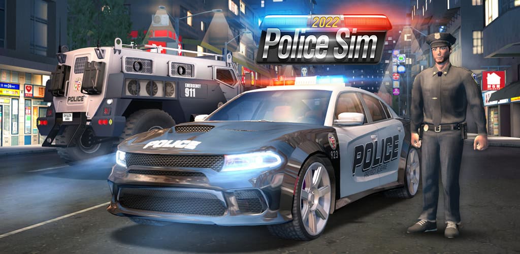 دانلود بازی شبیه ساز ماشین پلیس +مود Police Simulator