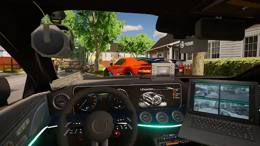 شبیه ساز ماشین پلیس Police Simulator - اسکرین‌شات 1