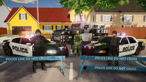 شبیه ساز ماشین پلیس Police Simulator - اسکرین‌شات 4