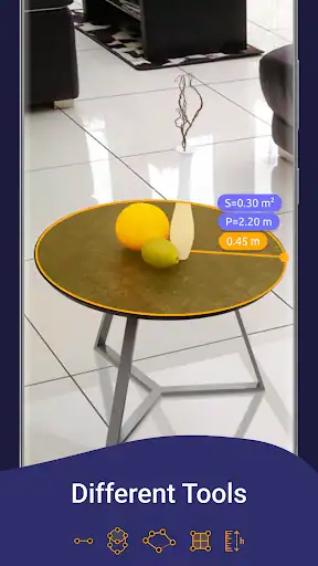 خط کش AR Ruler - اسکرین‌شات 3