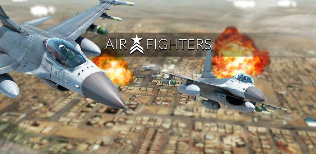 دانلود بازی شبیه ساز جنگ های هوایی جدید +مود اندروید AirFighters