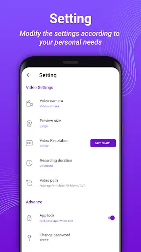 ضبط فیلم در پس زمینه Background Video Recorder(BVR) - اسکرین‌شات 15
