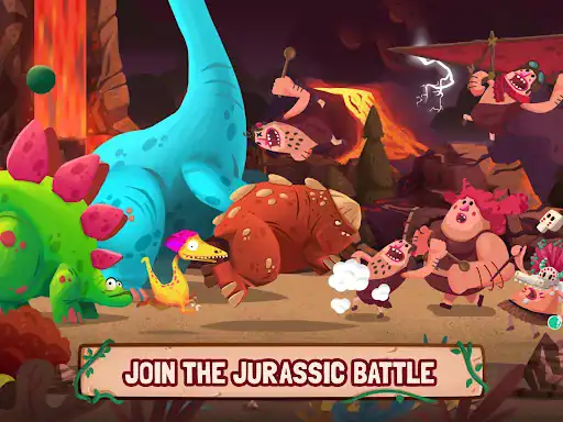 دفاع دایناسور ها Dino Bash - اسکرین‌شات 5