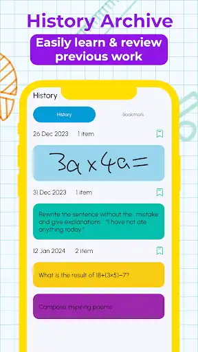 حل تکالیف مدرسه Homework - اسکرین‌شات 8