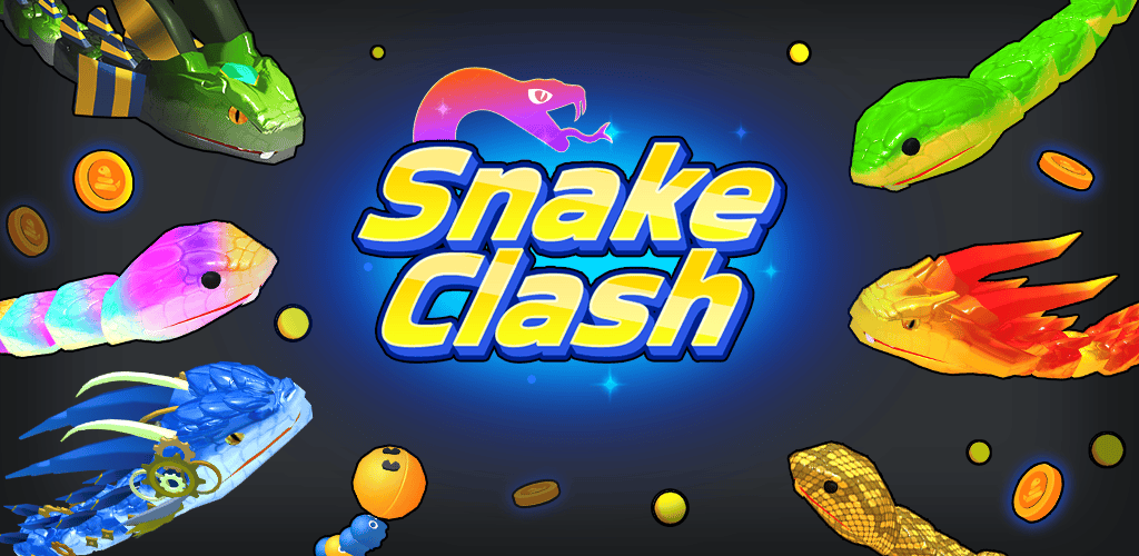 دانلود بازی چند نفره آفلاین نبرد مارها +مود جذاب برای اندروید Snake Clash