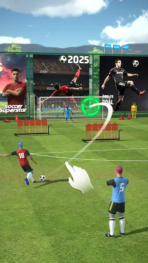 سوپر استار فوتبالی Soccer Superstar - اسکرین‌شات 19