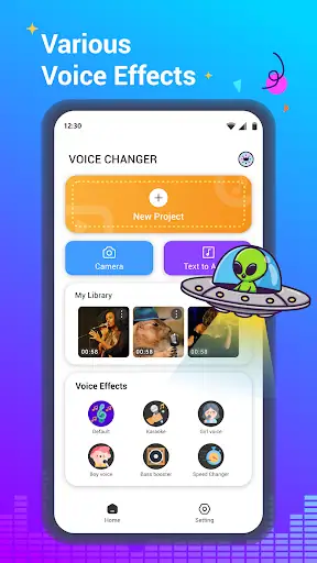 تغییر صدا Voice Changer - اسکرین‌شات 2