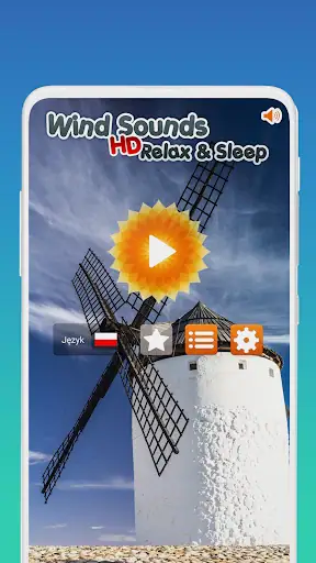 صدای آرامبخش Wind Noise - اسکرین‌شات 1