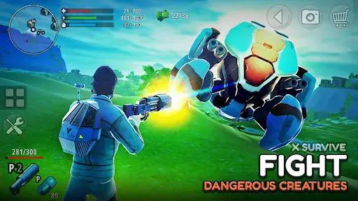 بقا در سرزمین ایکس X Survive - اسکرین‌شات 2