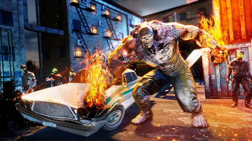آتش زامبی Zombie Fire 3D - اسکرین‌شات 12