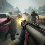 دانلود بازی اکشن و تفنگی آتش زامبی +مود اندروید Zombie Fire 3D