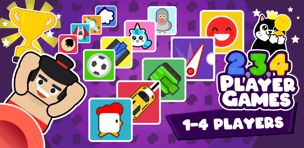 دانلود بازی مجموعه بازی های چند نفره مینی اندروید+مود 2 3 4 Player Mini Games