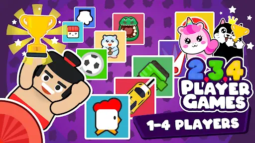 2 3 4 Player Mini Games - اسکرین‌شات 1