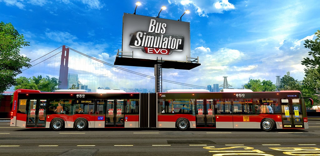 دانلود بازی شبیه ساز رانندگی با اتوبوس اندروید+مود Bus Simulator : EVO