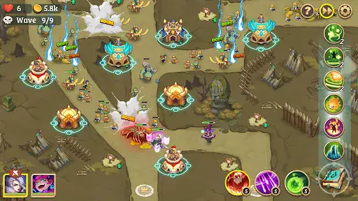 محافظین امپراطوری Empire Defender - اسکرین‌شات 8