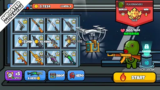 بقا در میان خائنان Imposter Battle Royale - اسکرین‌شات 4