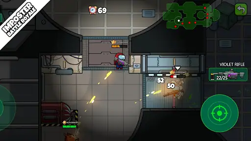 بقا در میان خائنان Imposter Battle Royale - اسکرین‌شات 5