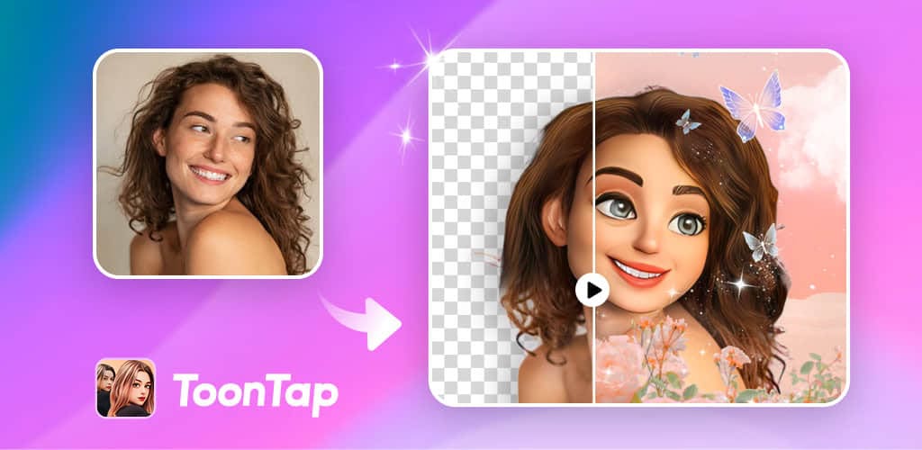 دانلود برنامه ساخت عکس کارتونی و آواتار با هوش مصنوعی +مود ToonTap