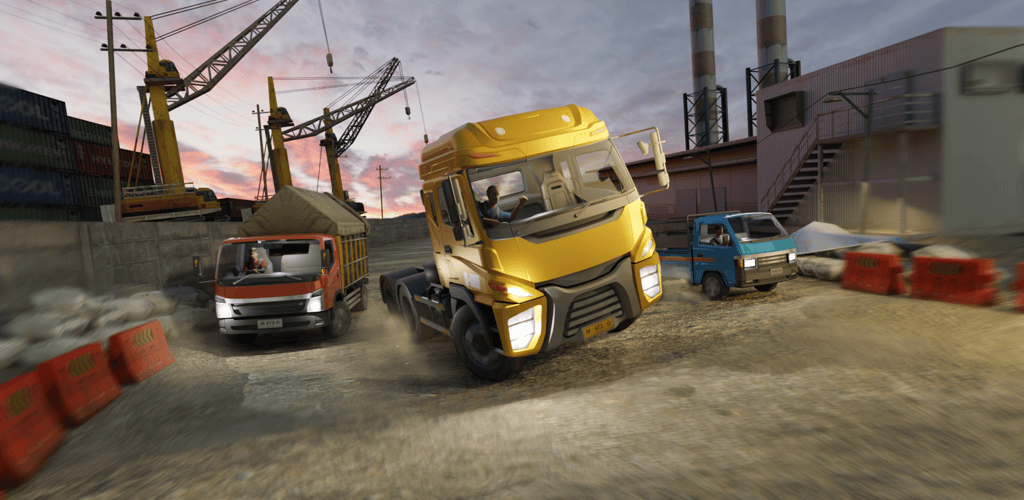 دانلود بازی شبیه ساز کامیون سواری اندونزی اندروید +مود Truck Simulator Indonesia