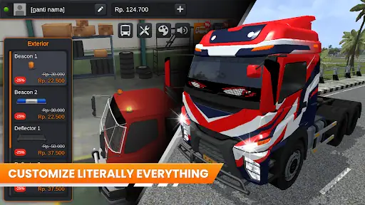 کامیون سوار اندونزی Truck Simulator Indonesia - اسکرین‌شات 2