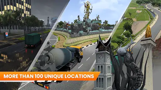 کامیون سوار اندونزی Truck Simulator Indonesia - اسکرین‌شات 3