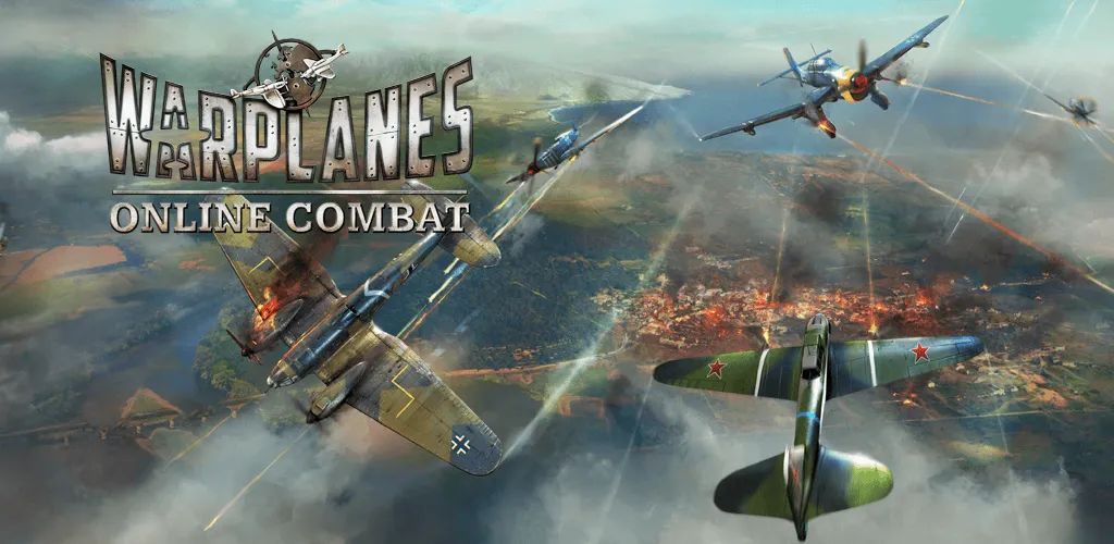 دانلود بازی آنلاین نبرد هواپیماهای جنگی اندروید Warplanes: Online Combat