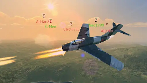 نبرد هواپیماهای جنگی Warplanes: Online Combat - اسکرین‌شات 6