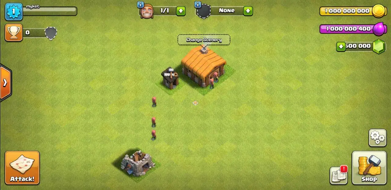 کلش آف کلنز مود Clash Of Clans MOD - اسکرین‌شات 1