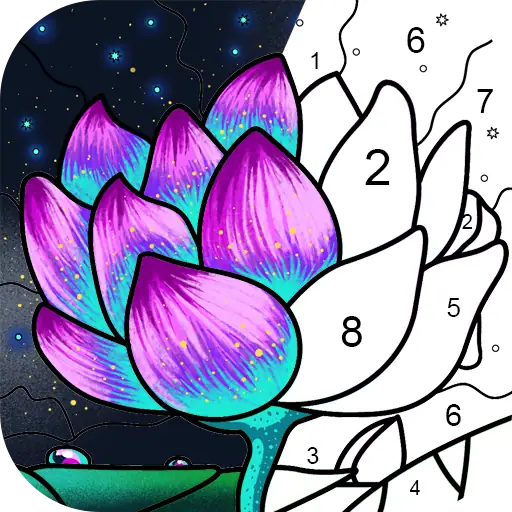 رنگ آمیزی پازلی Paint by Number icon