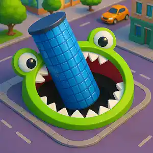 نبرد گوال ها Hole.io